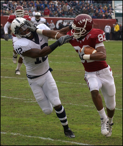 stiff arm
