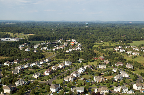 Above New Jersey