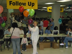 Prayer Station at Dental fair