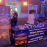 Outreach Table for Christmas Church Marketing