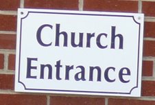 Fix church signs