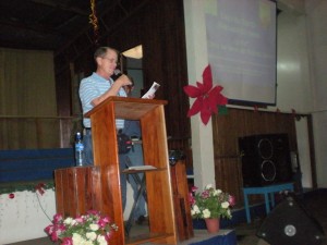 Sam Hale teaching