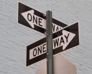 one-way