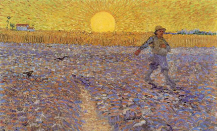 Fields are white unto Harvest the sower