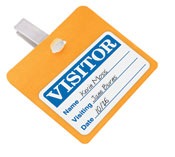 visitor name tag